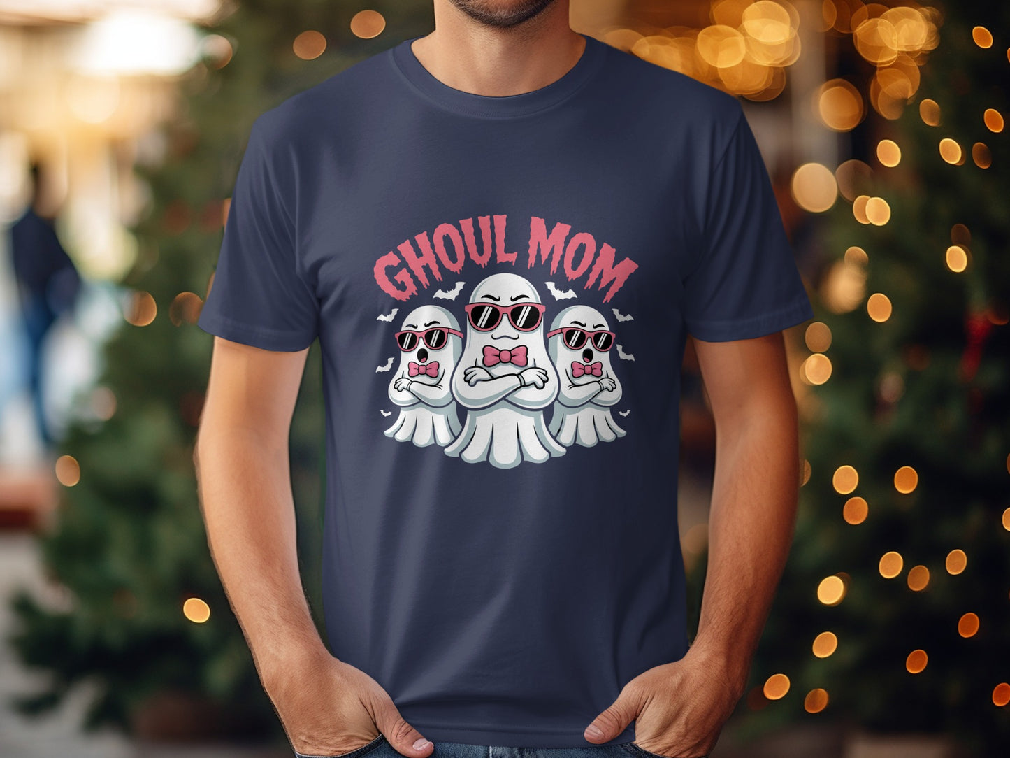 Ghoul Mom Ghosts Design Halloween Shirt product type