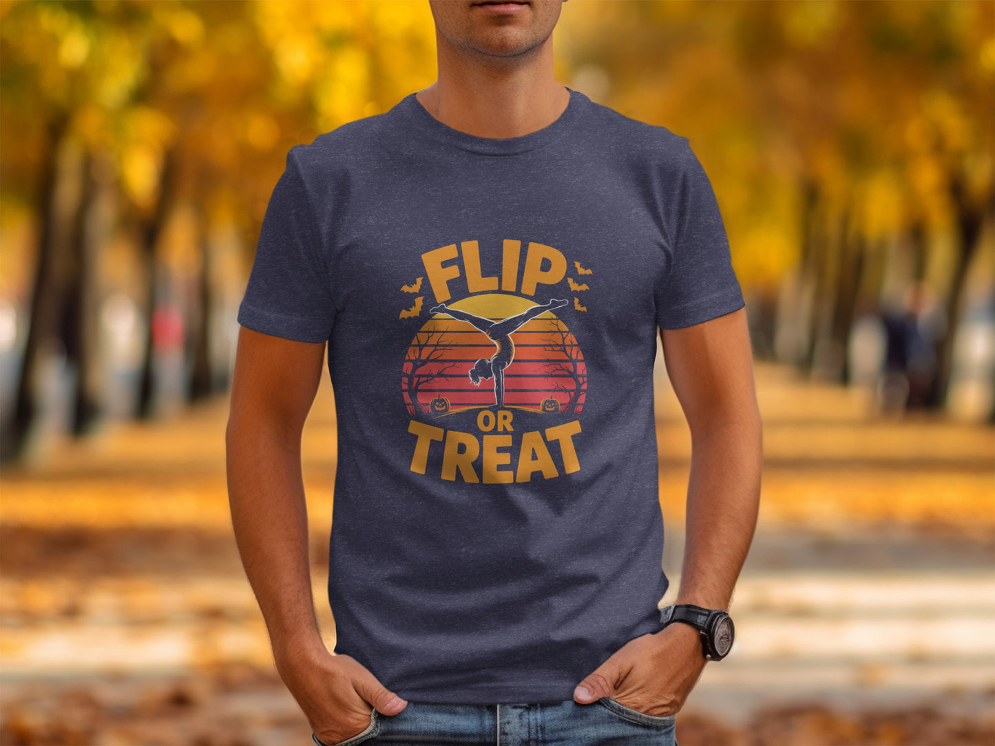 Flip Or Treat Halloween Inspired Shirt product