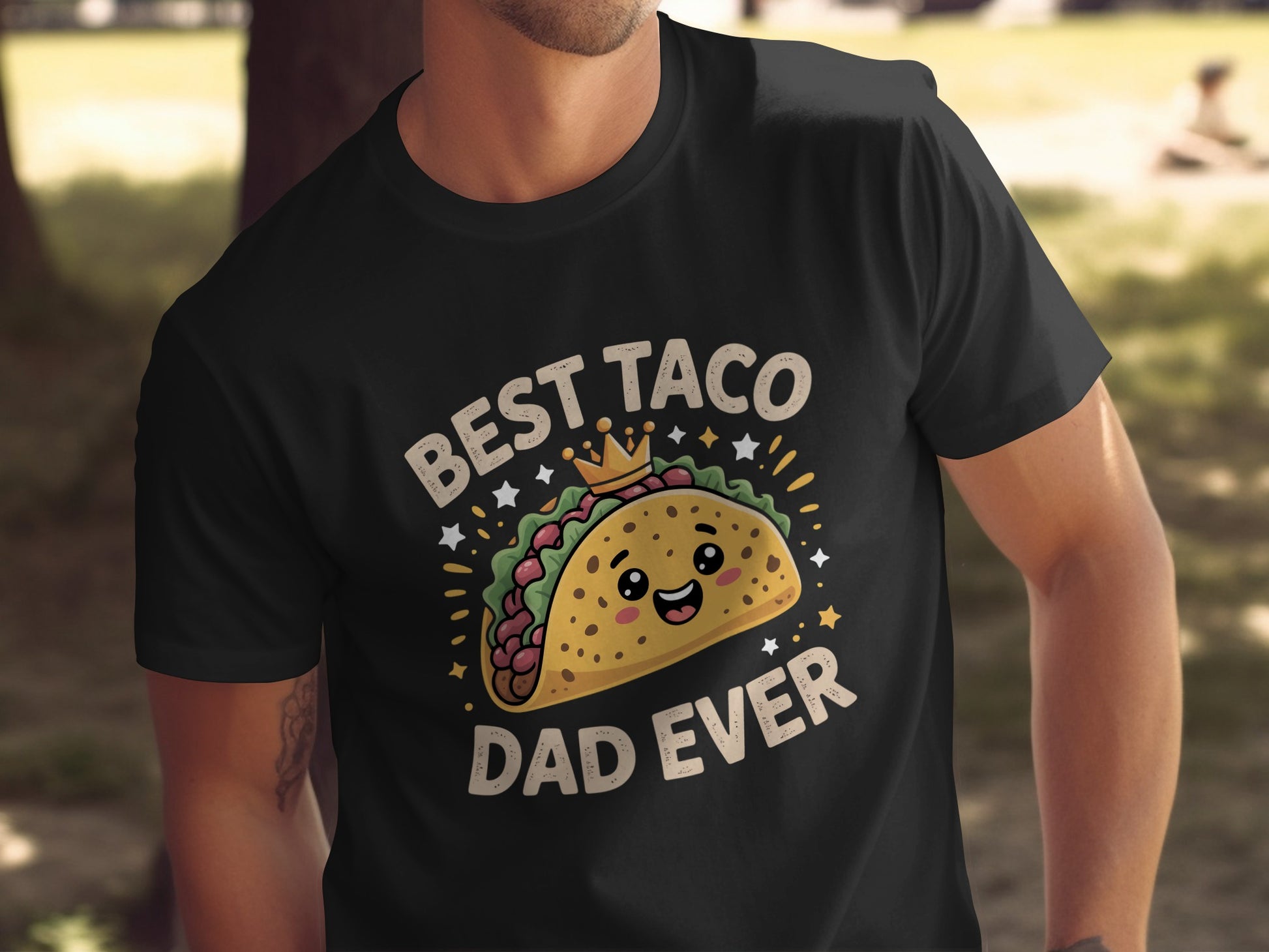 Best Taco Dad Ever Graphic T-shirt product