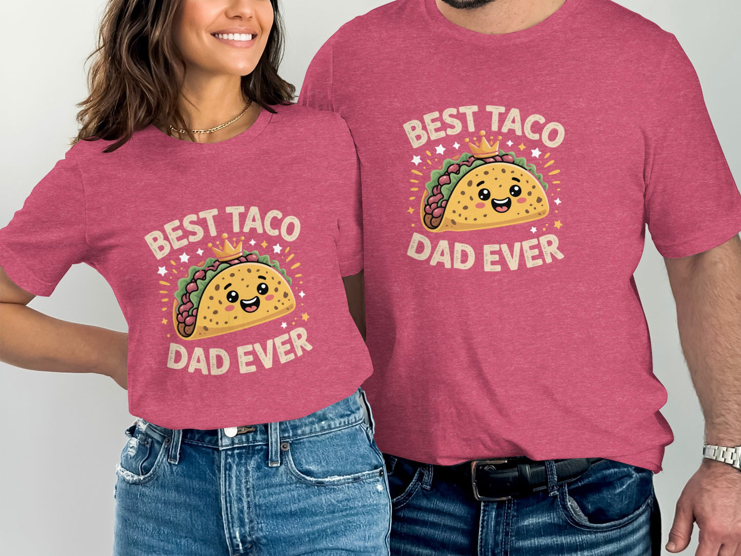 Best Taco Dad Ever Graphic Printed Unisex T-shirt product